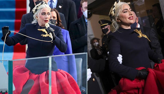 Lady Gaga hace una sorprendente revelación sobre el vestido de inauguración de Joe Biden