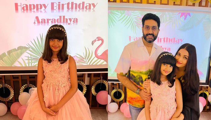 Abhishek Bachchan y Aishwarya Rai celebran el cumpleaños de su hija Aaradhya en Maldivas