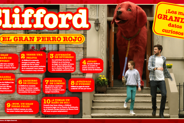 10 datos curiosos sobre Clifford, el gran perro rojo de Paramount Pictures