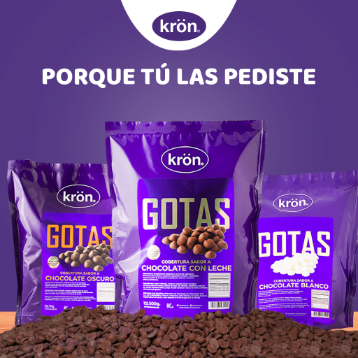 Krön lanza al mercado sus nuevas gotas de chocolate