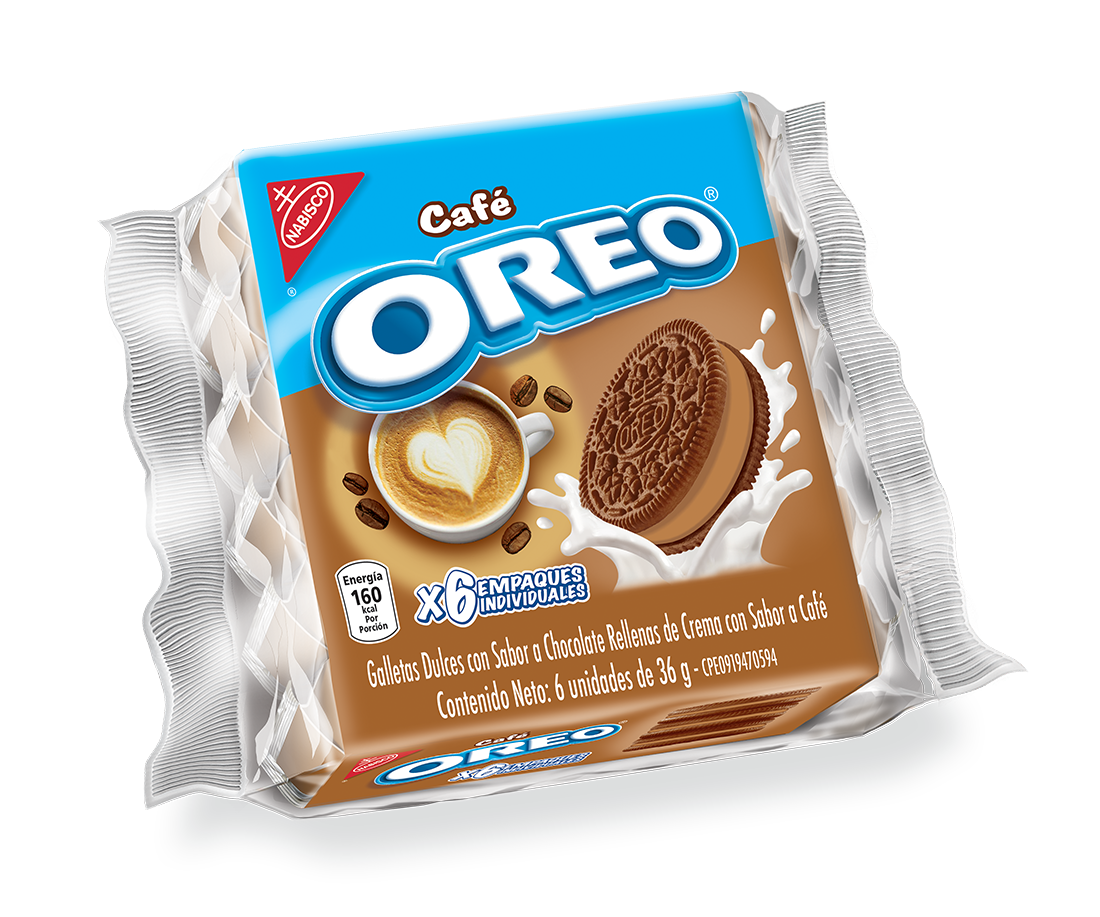 Oreo estrena nueva presentación rellena de crema sabor a Café