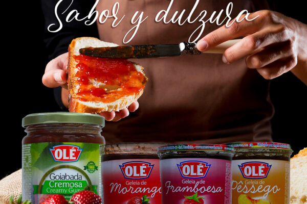 Experimenta los verdaderos sabores de la vida con las mermeladas Olé