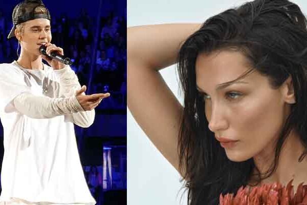 Bella Hadid reacciona después de que su producto recibe elogios de Justin Bieber