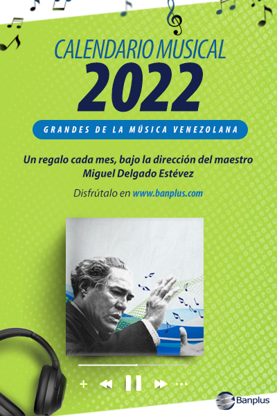 Banplus enaltece a los grandes de la música venezolana con su Calendario Musical 2022 Recibidos