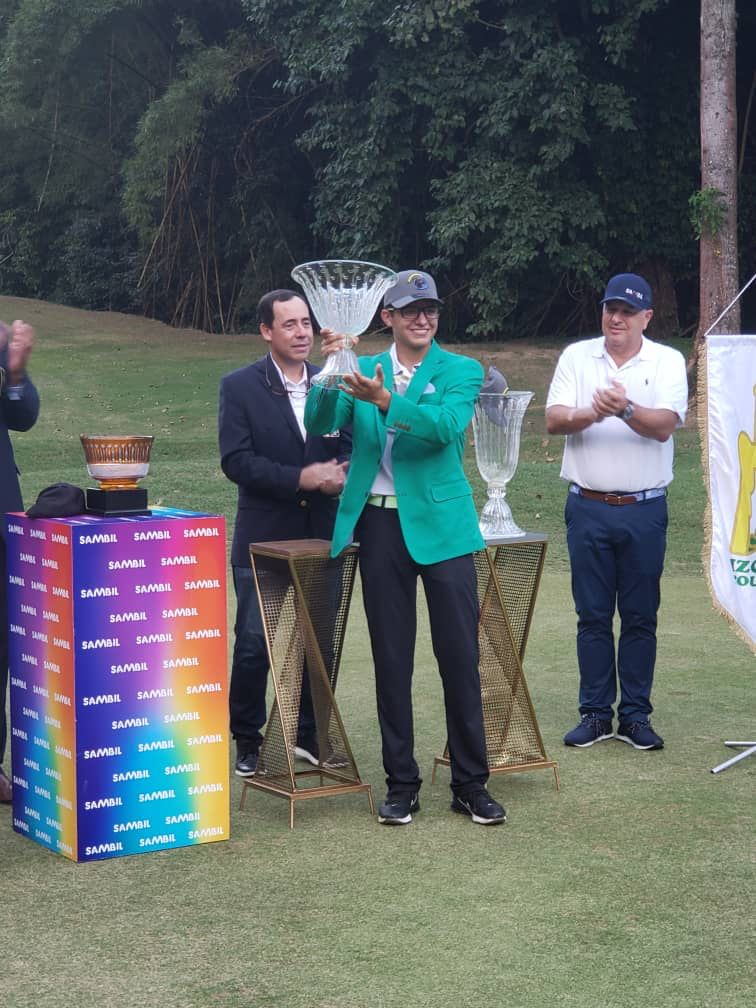MENEGHINI REVALIDÓ  TÍTULO EN XVII ABIERTO SAMBIL