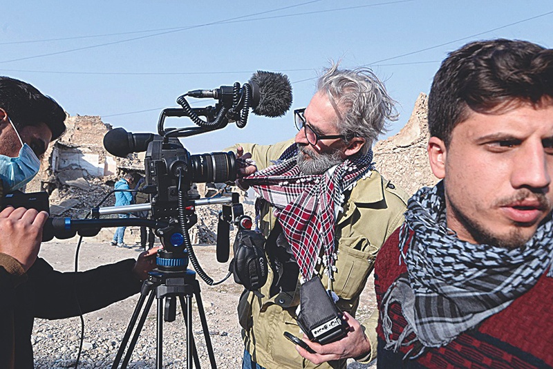 Jóvenes estudiantes de cine iraquíes cuentan sus propias historias desde Mosul