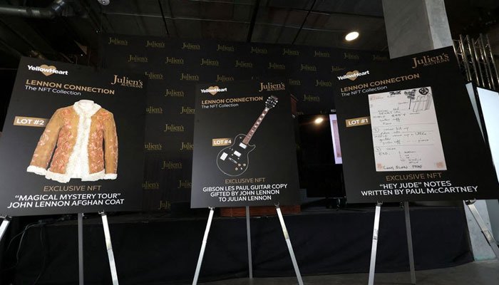 El hijo de John Lennon subasta recuerdos de los Beatles (virtualmente)