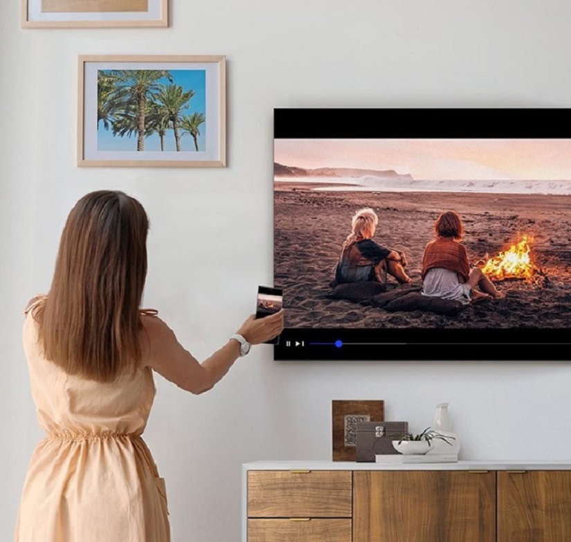 Tu televisor Samsung también funciona como una extensión de tus dispositivos móviles