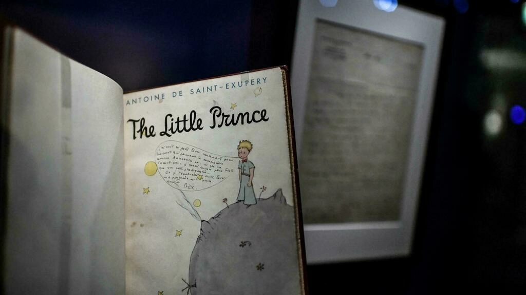 Manuscrito del ‘Principito’ visita Francia por primera vez