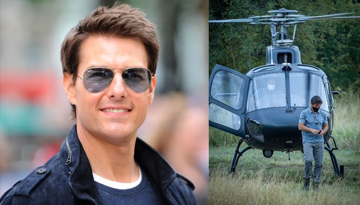 Tom Cruise vuela su propio helicóptero en medio del rodaje de »Misión Imposible 8»