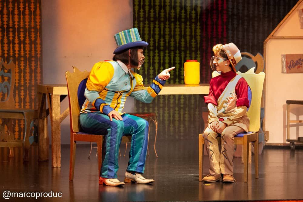 LA MARAVILLÁSTICA FÁBRICA DE CHOCOLATES  WILLY WONKA”  SE INSTALÓ EN ESCENA 8
