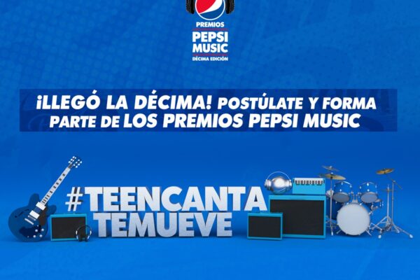Comienza la fase de postulaciones para la 10a edición de los Premios Pepsi Music