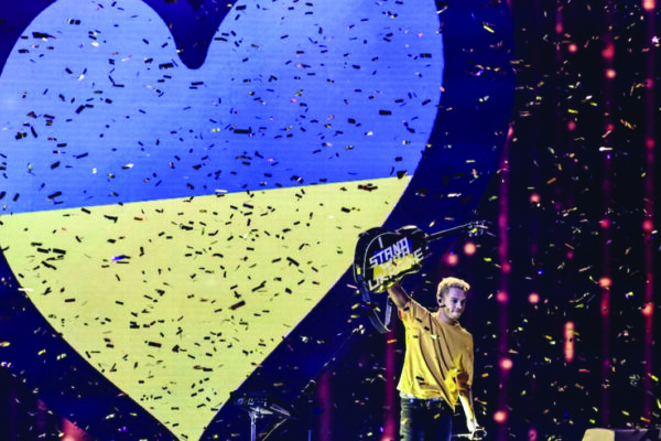 Eurovisión confirma que Ucrania participará en concurso de canciones en Mayo