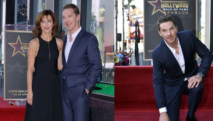 Benedict Cumberbatch recibe placa con su nombre en el Paseo de la Fama de Hollywood