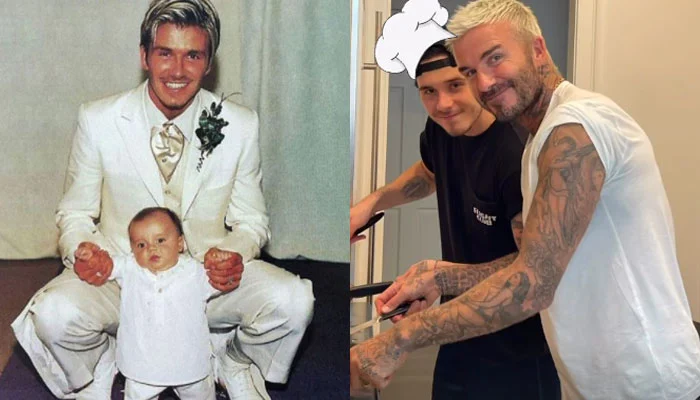David Beckham celebra el 23 cumpleaños de su hijo mayor Brooklyn Beckham