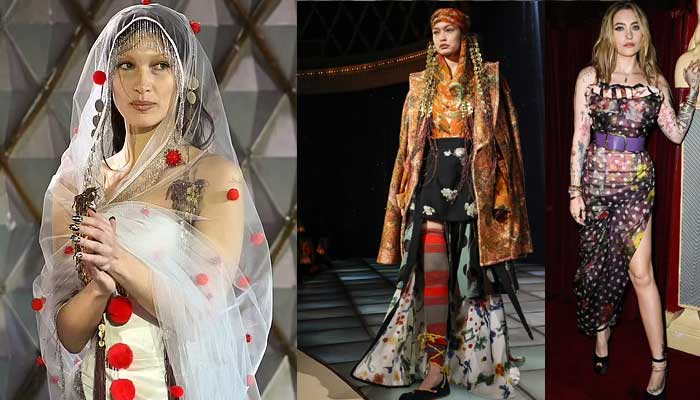 Bella Hadid, Gigi Hadid  y Paris Jackson dejan atónitos a los fans con sus feroces desfiles en París