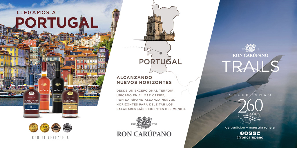 Ron Carúpano celebra su llegada a Portugal