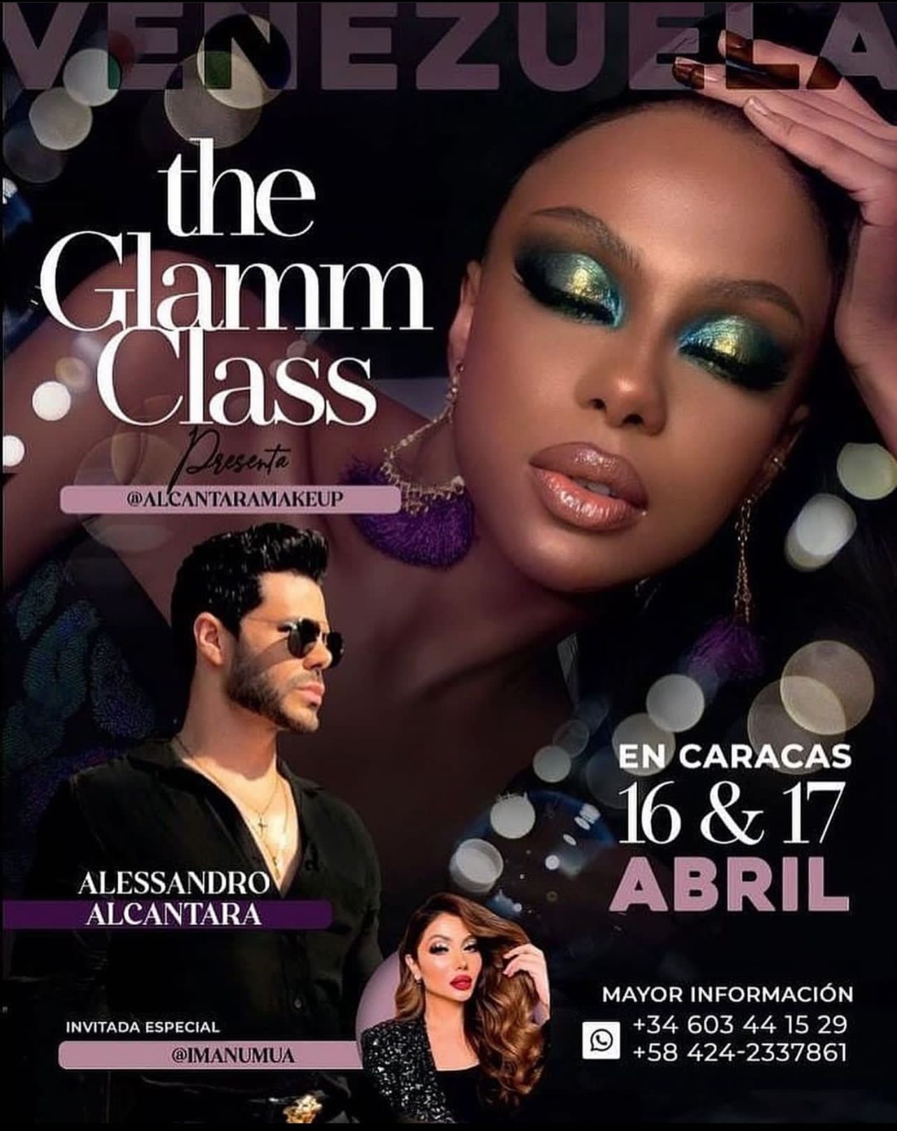 ALESSANDRO ALCANTARA LLEGA A CARACAS PARA MOSTRAR SUS TECNICAS DE MAQUILLAJE QUE LO HAN HECHO FAMOSO