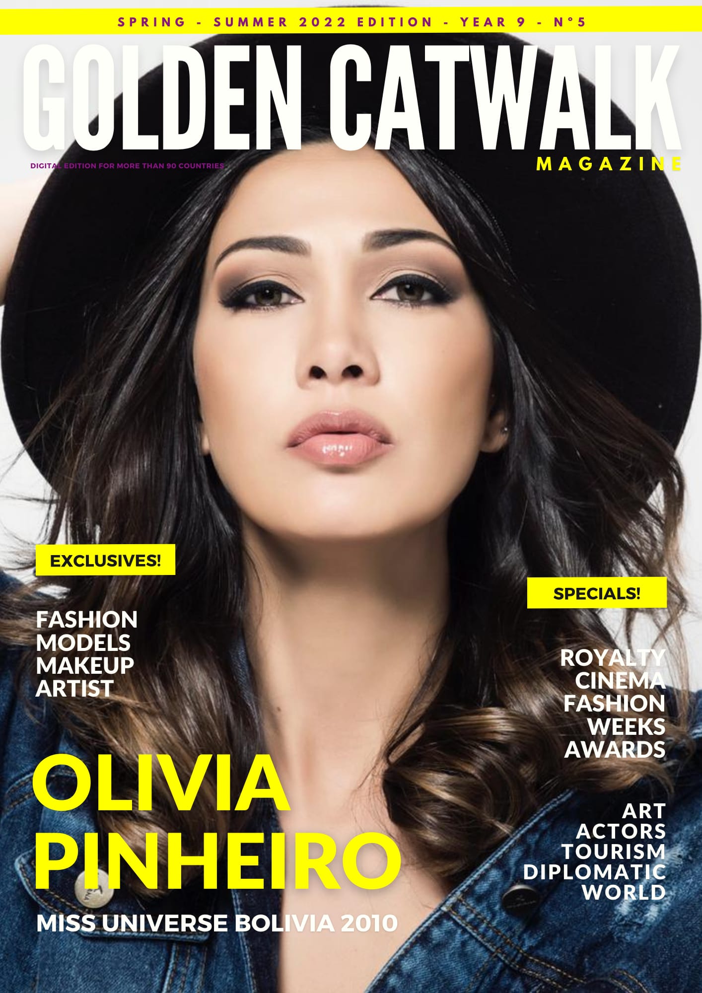 Ya on line la nueva edición de Golden Catwalk Magazine