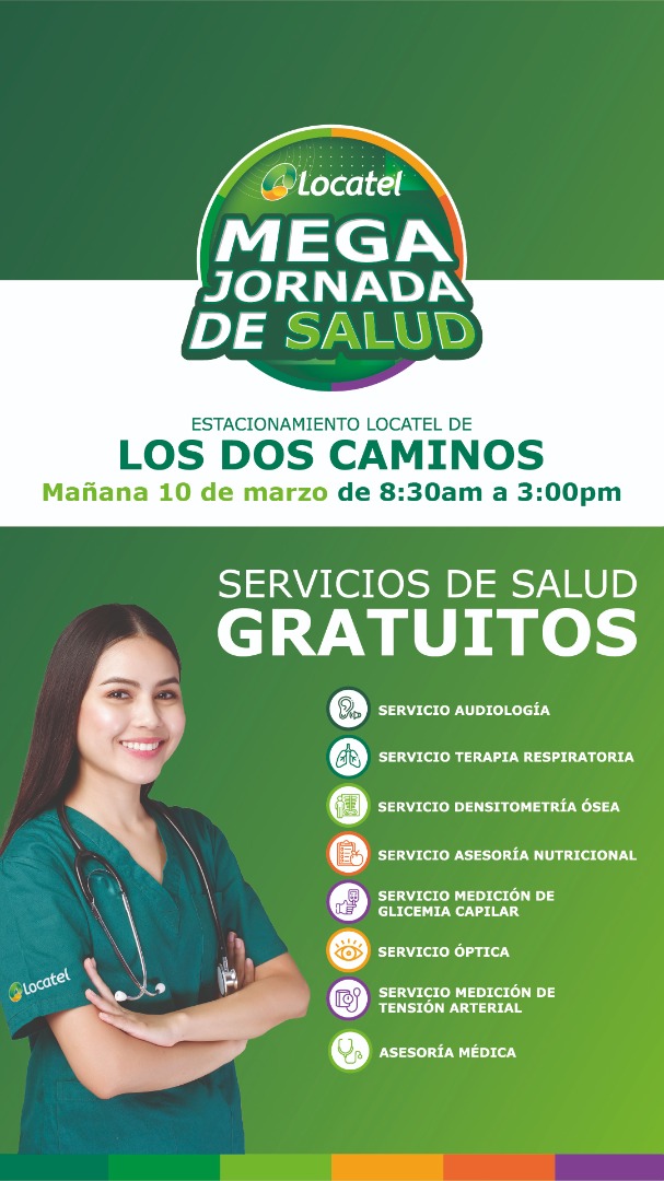 Mega Jornada de Salud Locatel en Caracas