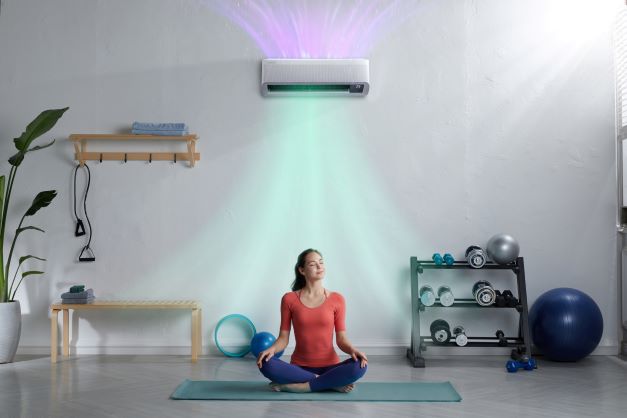 Cuando disfrutamos el aire confortable del Windfree de Samsung  también contribuimos a la salud del planeta