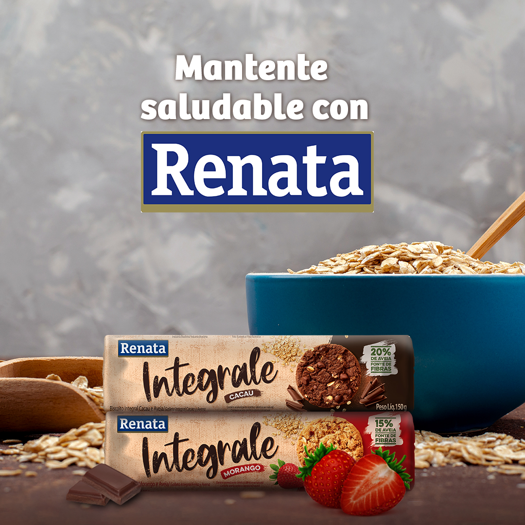 Mantente saludable con las deliciosas galletas Renata