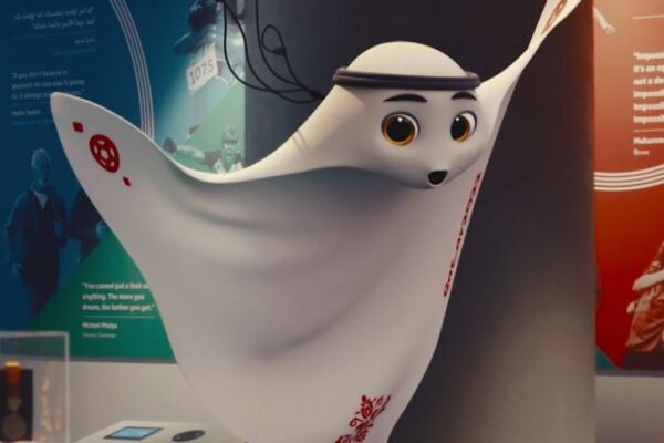 Fue revelada la mascota de la Copa del Mundo Qatar 2022. Se llama La’eeb