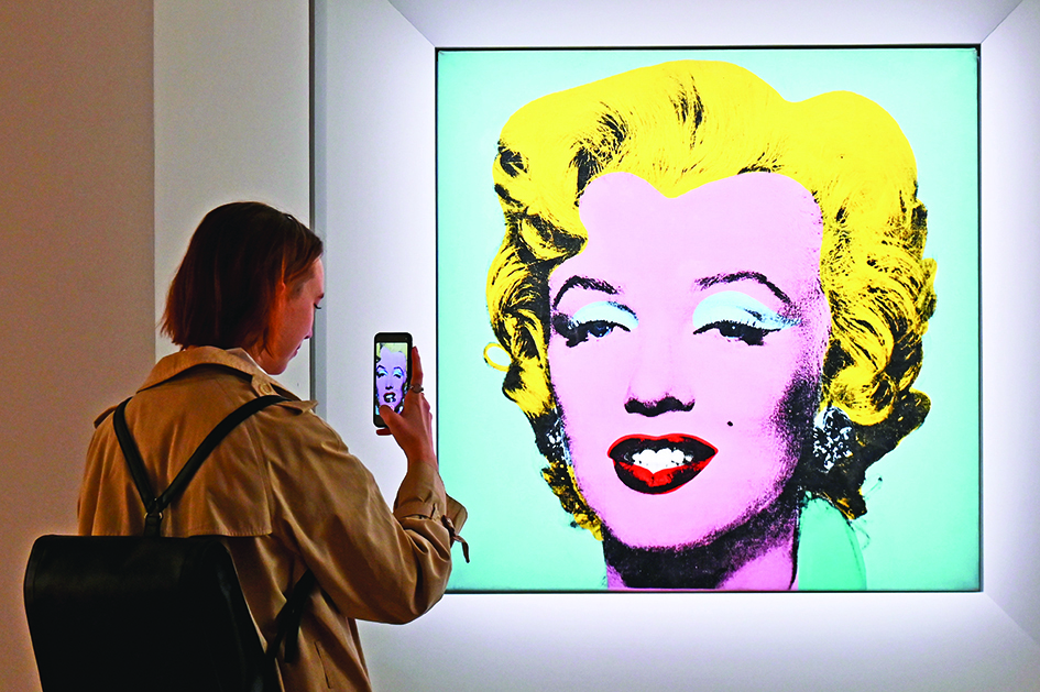 Retrato de Andy Warhol de Marilyn Monroe alcanza récord de 195 millones de dólares