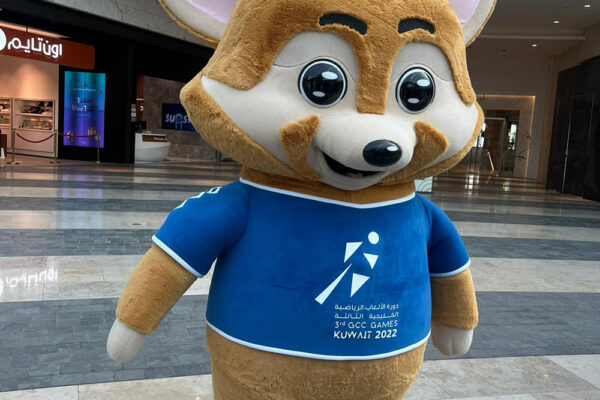 Kuwait presenta la mascota de los Juegos del CCG
