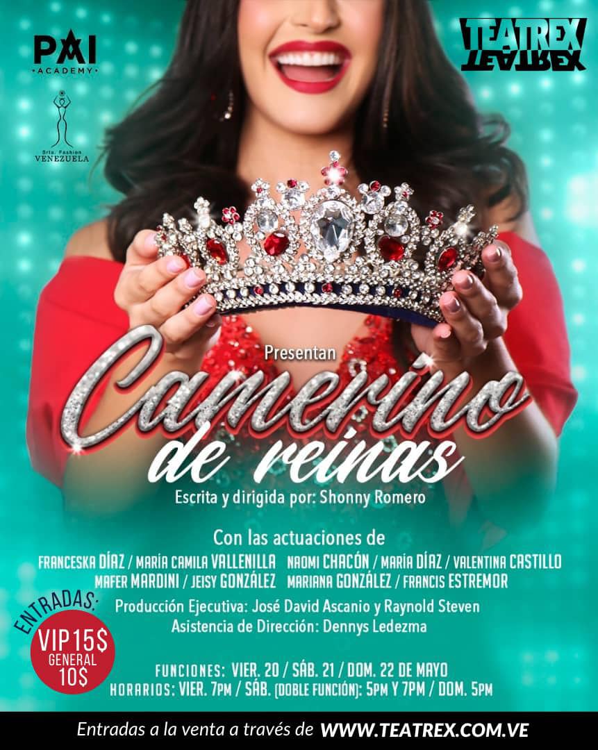 Camerino de Reinas», una obra teatral con más de 20 jóvenes en escena