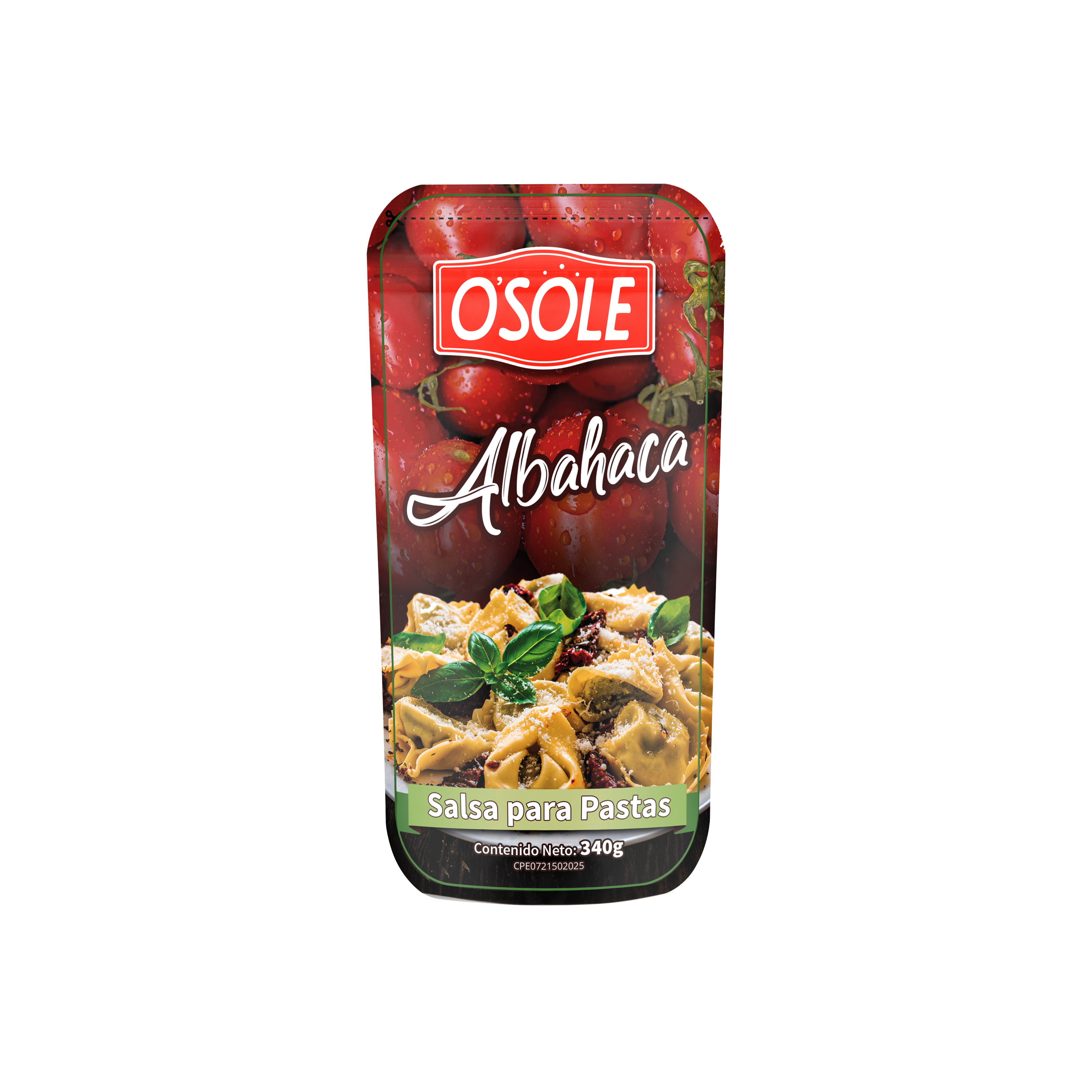 REALZA EL SABOR DE TUS RECETAS CON LA SALSA ALBAHACA O’SOLE