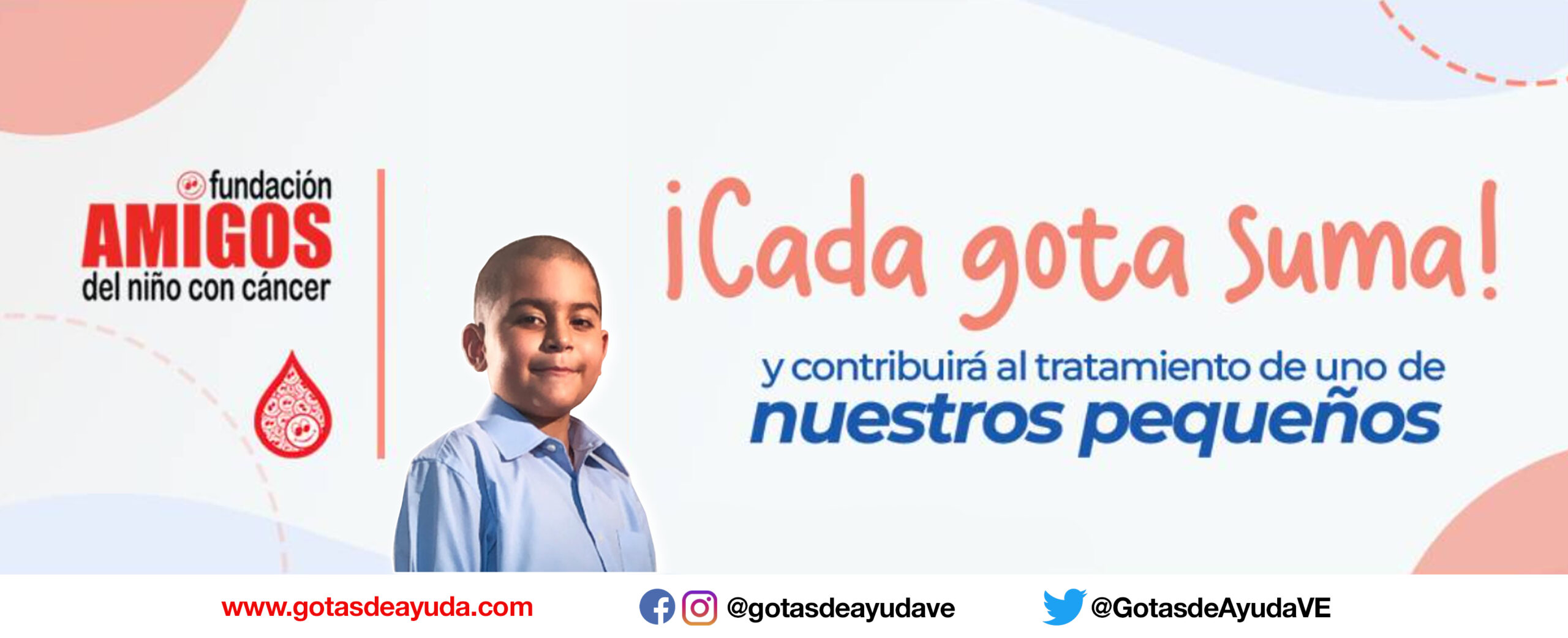 La Fundación Amigos del Niño con Cáncer te invita a contribuir en: Gotas de Ayuda 2022