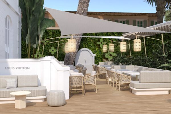 Louis Vuitton presenta un restaurante con el chef Mory Sacko, galardonado con una estrella Michelin, en el corazón de Saint-Tropez.
