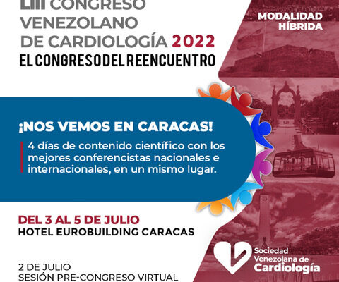Caracas recibirá al Congreso Venezolano de Cardiología 2022