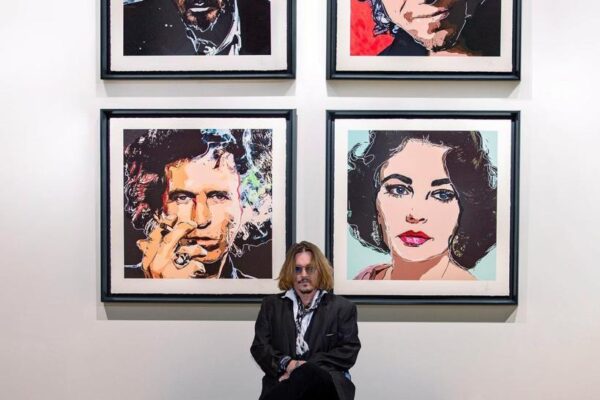 Johnny Depp vende su obra de arte por 3 millones de libras