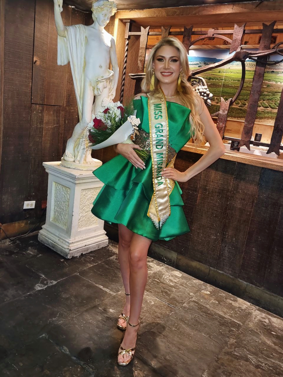 IVANA VALSINT SERÁ MIRANDA EN EL MISS GRAND VENEZUELA