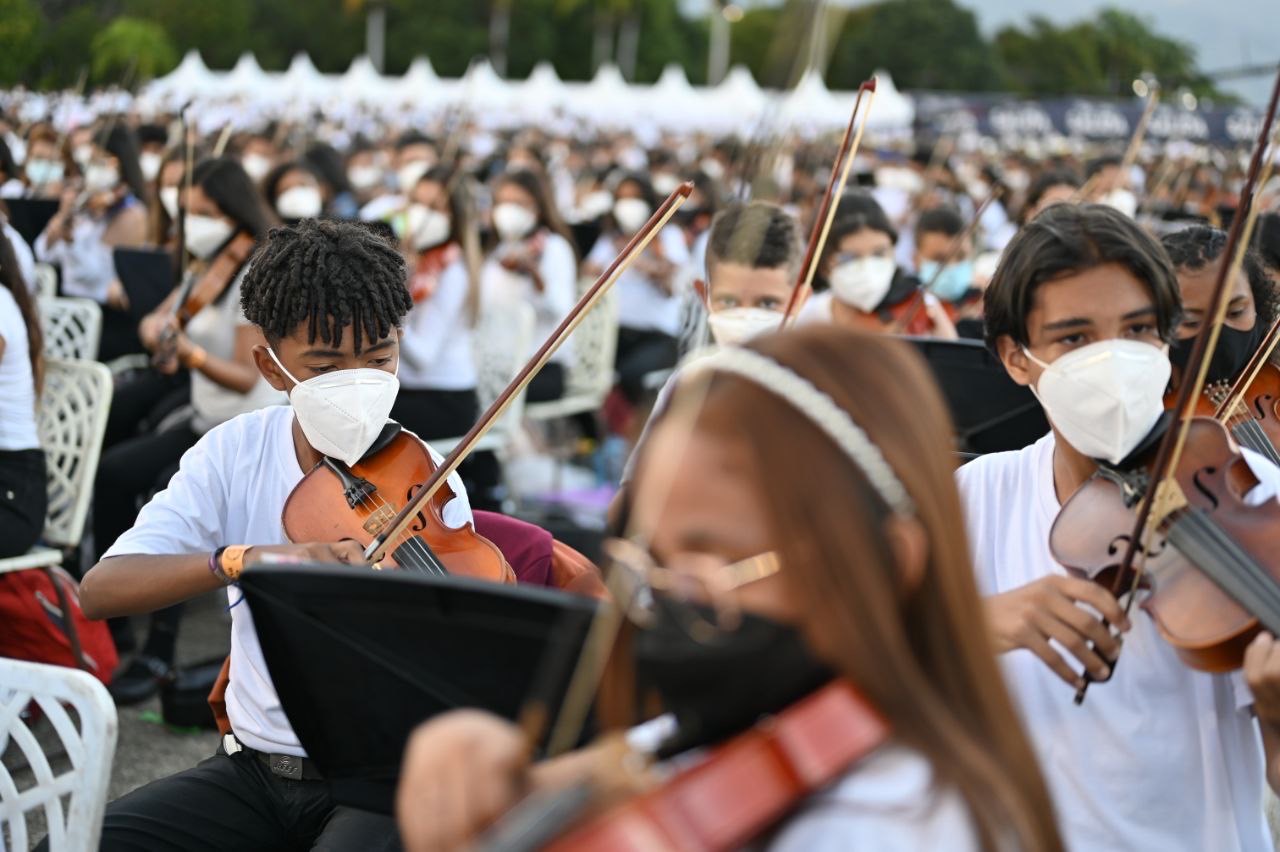 Más de 1 millón de niños en toda Venezuela participan en la Expo El Sistema