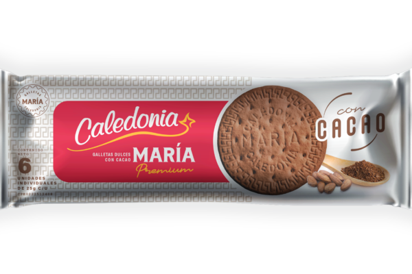 María Caledonia estrena imagen  y presenta su nuevo sabor con cacao