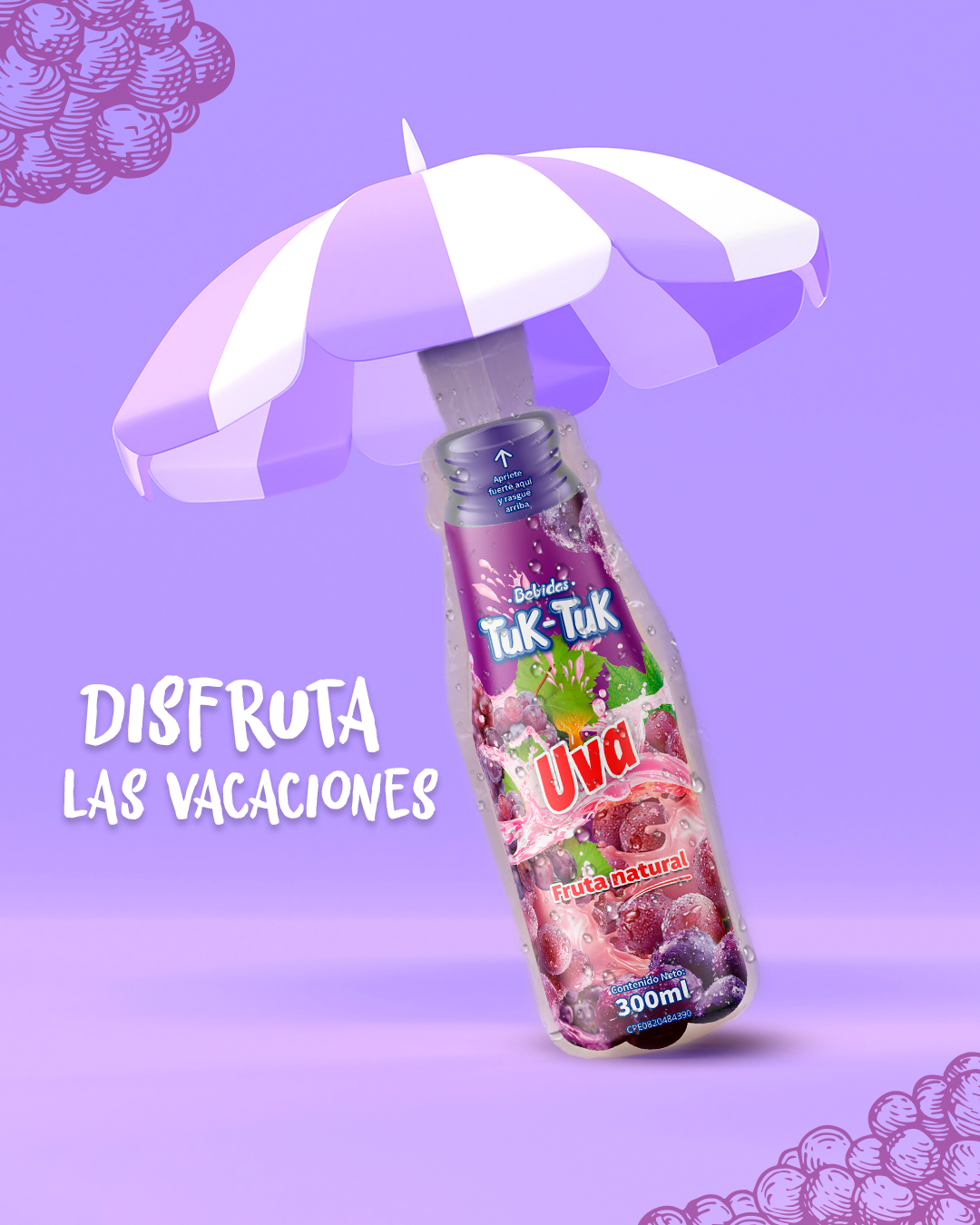 DISFRUTA LAS VACACIONES EN TODO MOMENTO CON BEBIDAS TUK-TUK