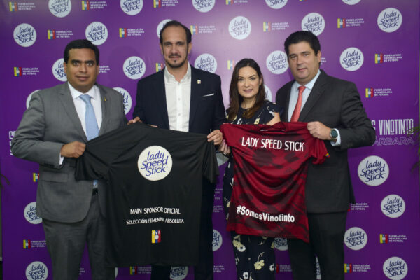 Lady Speed Stick primer patrocinante oficial especialmente dedicado a la Vinotinto femenina
