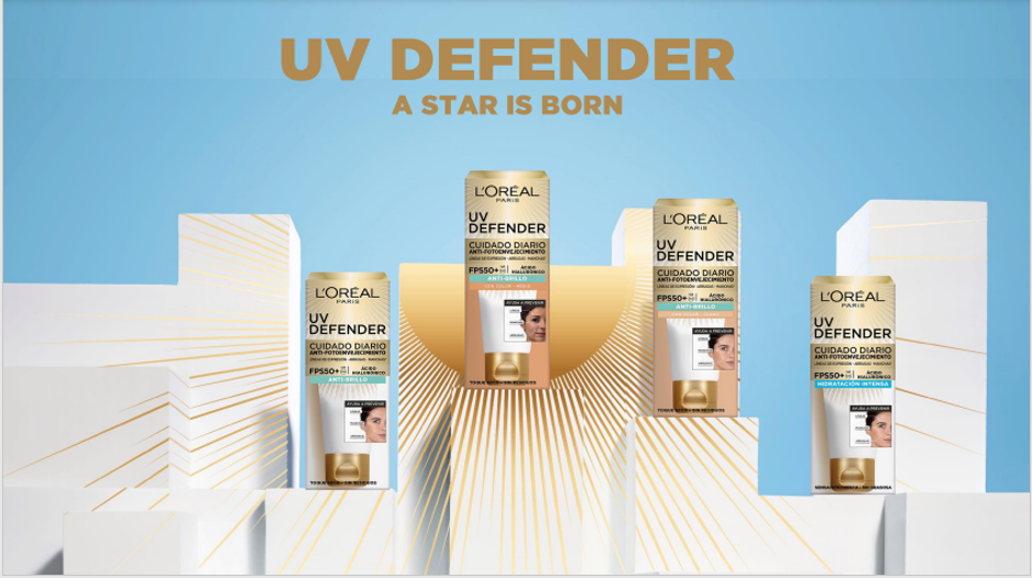 Hidrata y protege tu piel en un paso con UV Defender de L’Oréal París