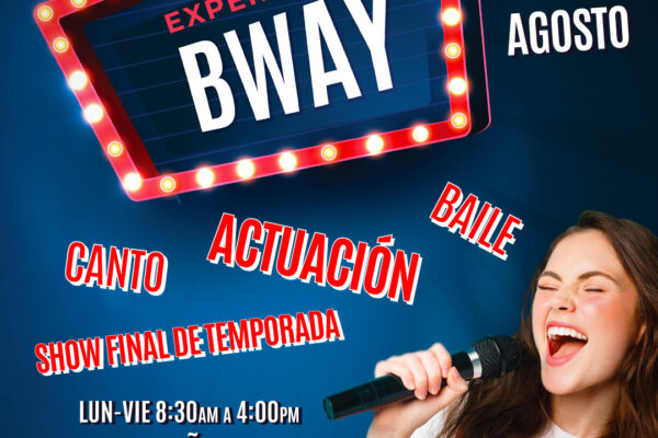 CAMPAMENTO PARA CANTAR, BAILAR Y ACTUAR COMO EN BROADWAY