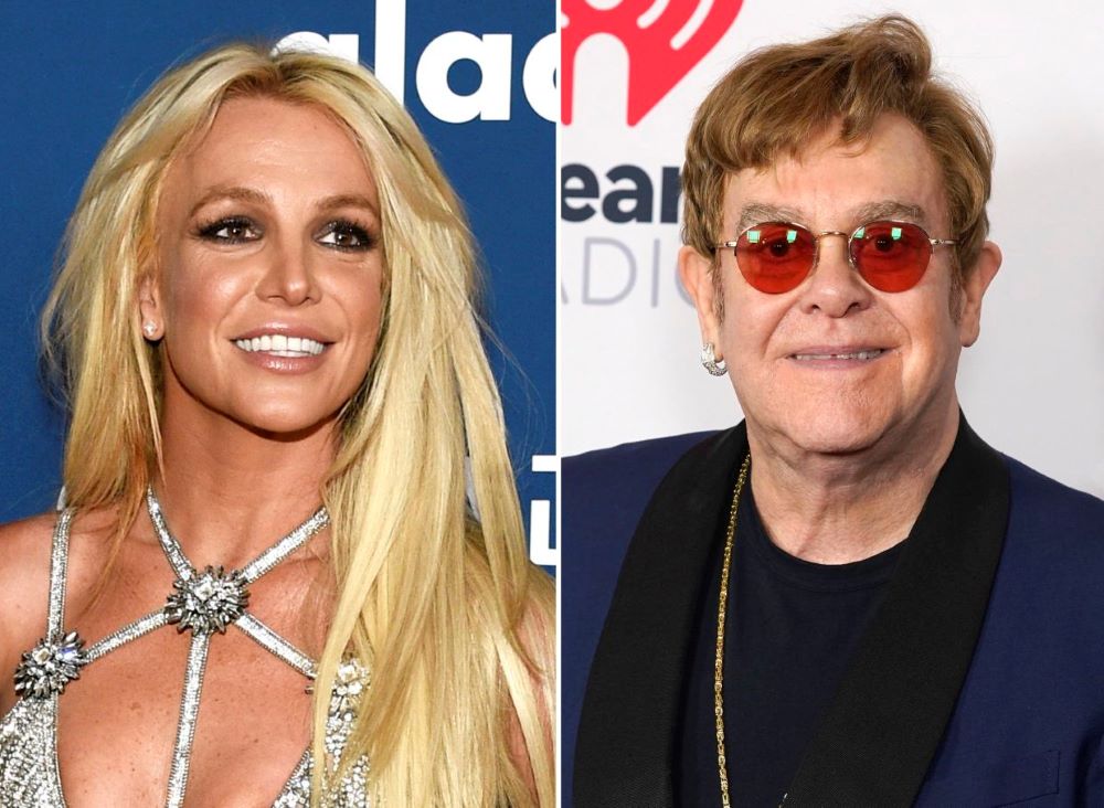 Con Elton John, Britney Spears lanza su primera canción nueva desde 2016