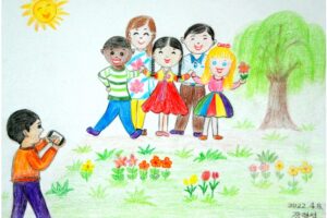 El futuro de Corea que está reflejado en los dibujos de los niños