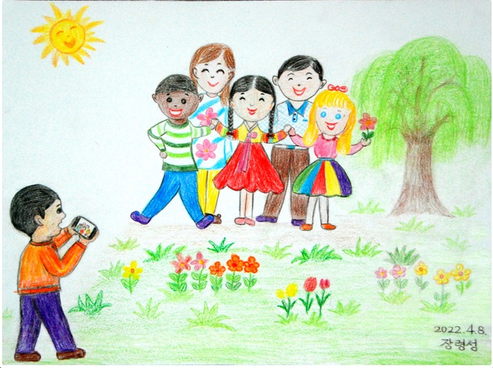 El futuro de Corea que está reflejado en los dibujos de los niños