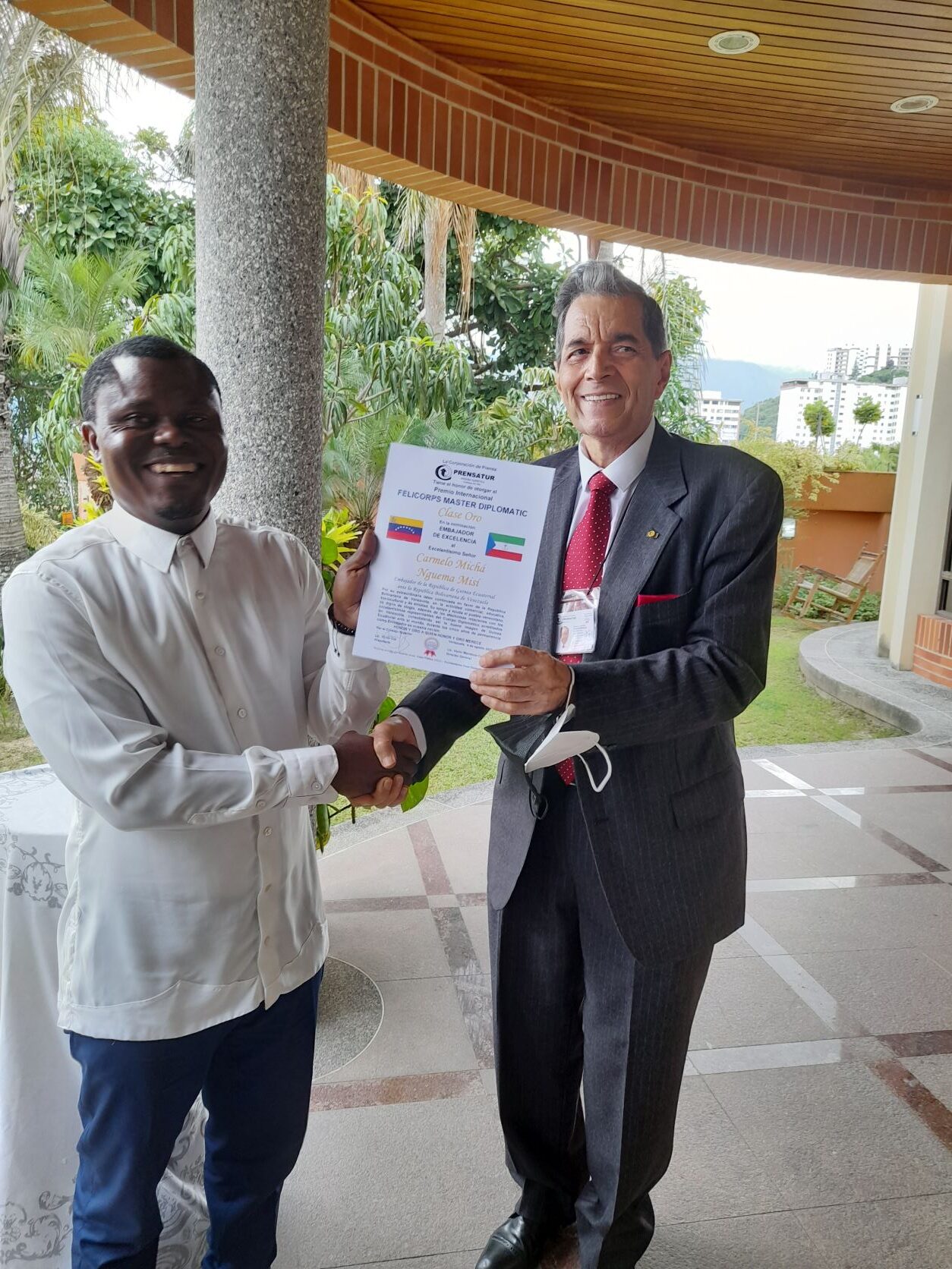 CARMELO MICHÁ NGUEMA MISÍ UN EMBAJADOR DE EXCELENCIA