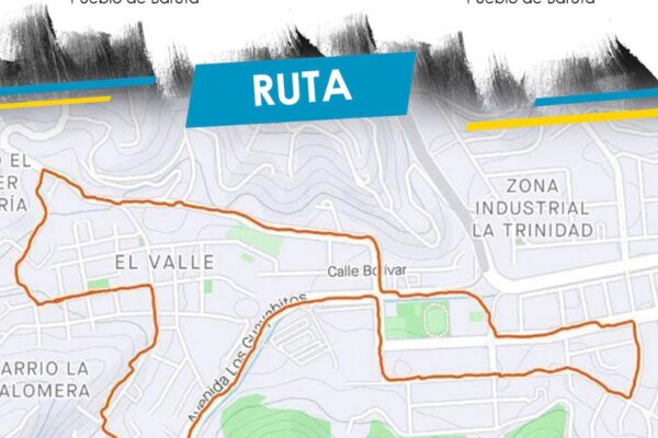 Pueblo de Baruta celebra sus 402 años con la primera carrera 5K en el Casco Histórico