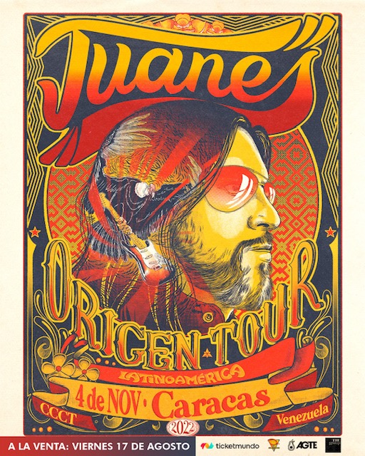 Juanes regresa a Caracas en noviembre para un único show