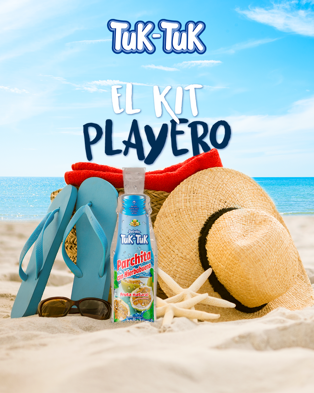 REFRÉSCATE ESTAS VACACIONES CON BEBIDAS TUK-TUK DE PARCHITA CON HIERBABUENA