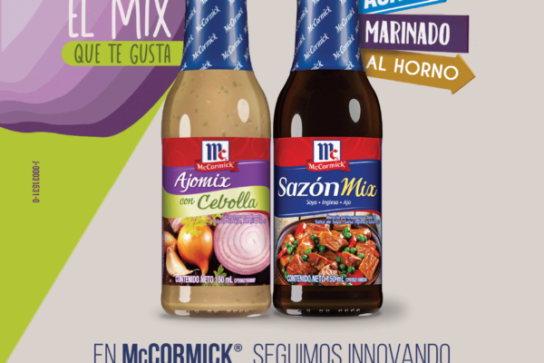 McCormick® ofrece dos nuevas combinaciones de sabor para sorprender el paladar